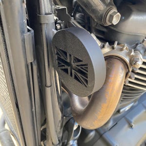 1 Kaskadenabdeckung für Triumph Street Scrambler 900, Speed Twin, Street Twin, viele Modelle siehe Beschreibung, Gabelabweiser