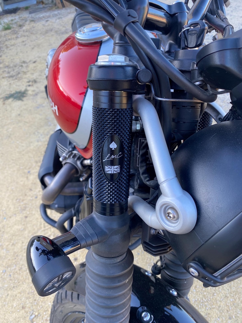 Gabelrohrabdeckungen Triumph Scrambler 900 / Speed Twin 900 / Street Twin 900 – ABS-ähnliches Kunstharz – Paar