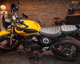 Niestandardowy panel boczny Triumph Scrambler 400X – Podłącz i używaj osłony bocznej ABS – Część motocyklowa na zamówienie