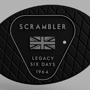 benutzerdefinierte Seitenabdeckung für Triumph Scrambler 400 X