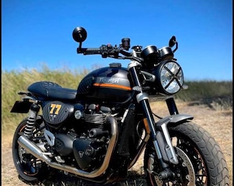 Tampas laterais Triumph Speed Twin 1200 2021+ – Par – Série Oval