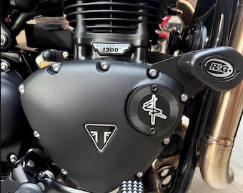 Tampa do motor Triumph personalizada – Embreagem / ACG – Bonneville T100 T120 Scrambler Thruxton