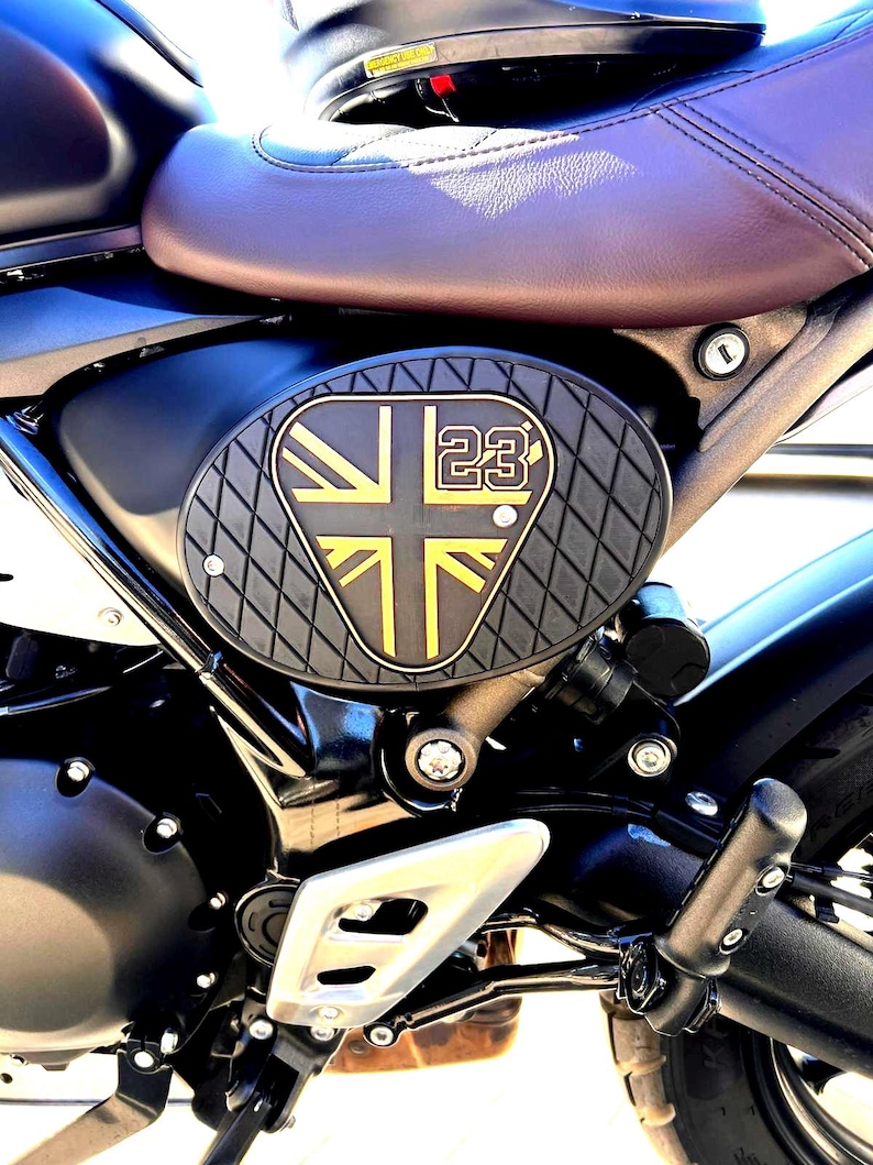 Custom Side Panel Triumph Scrambler 400X – Plug & Play ABS Side Cover – Motorcycle Custom Part image 4