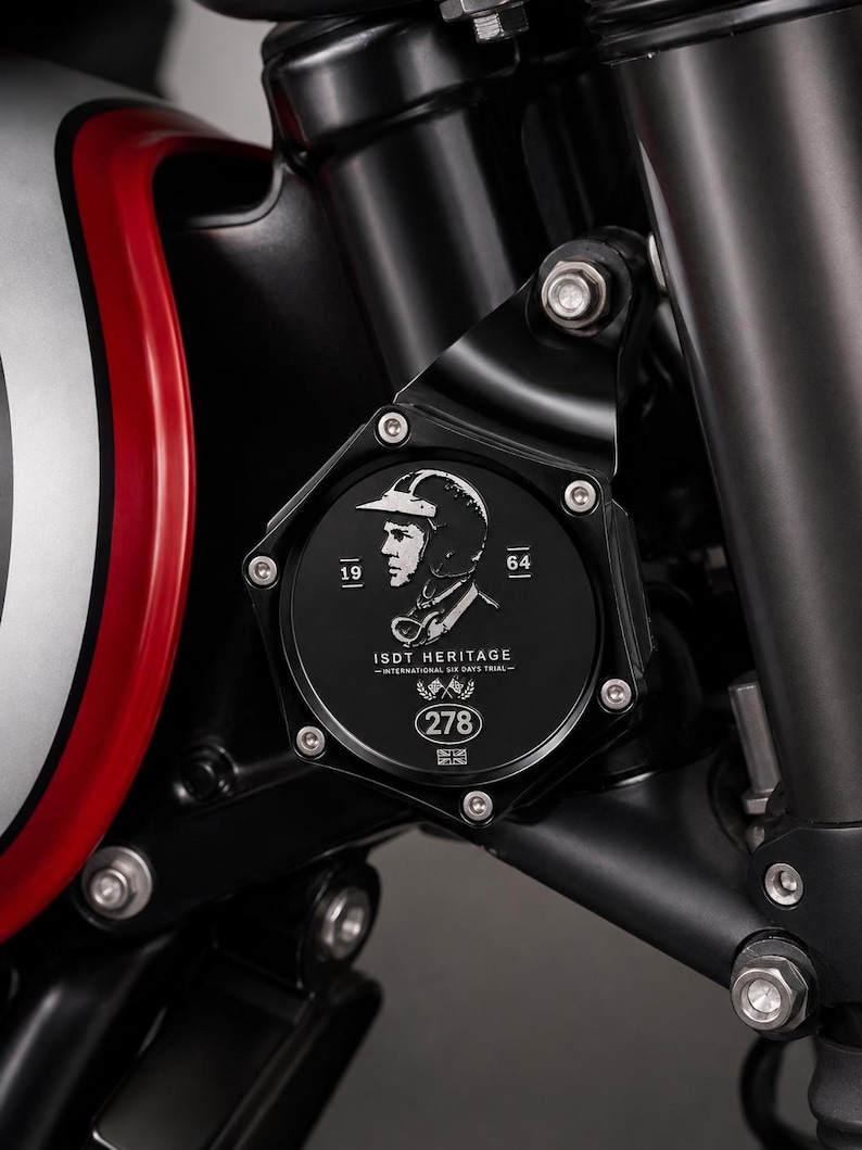Personalisierter Emblem-Einsatz für Motorräder