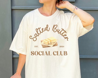 Comfort Colors Butter Shirt, Funny Baking Shirt, Salted Butter Tshirt, Baker Gift, Butter Lover Shirt, Foodie Gift, Stick of Butter Shirt