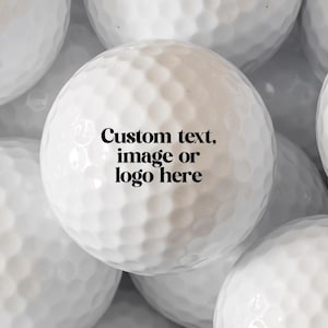 Personalized Wedding Golf Ball Favors Bulk, Custom Wedding Day Gift, Color Printed, Wedding Custom Golf Ball, Wedding favors for guests Gift