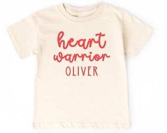 Custom Toddler Heart Warrior Shirt congenital Defect Gift Heartiversary Tees CHD Awareness T-shirts Heart Mama Hospital CHD baby Gift Walk