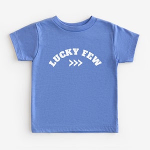 Down Syndrome Awareness Shirt Lucky Few World Down Syndrome Day Youth Blue Crewneck Disability Support Special Need Gift Buddy Walk Tshirts