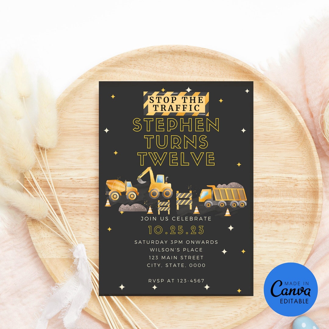 107-teiliges Bauarbeiter Geburtstagsparty Set - Komplettset Mit Tellern, Bechern & Deko Für 20 Gäste