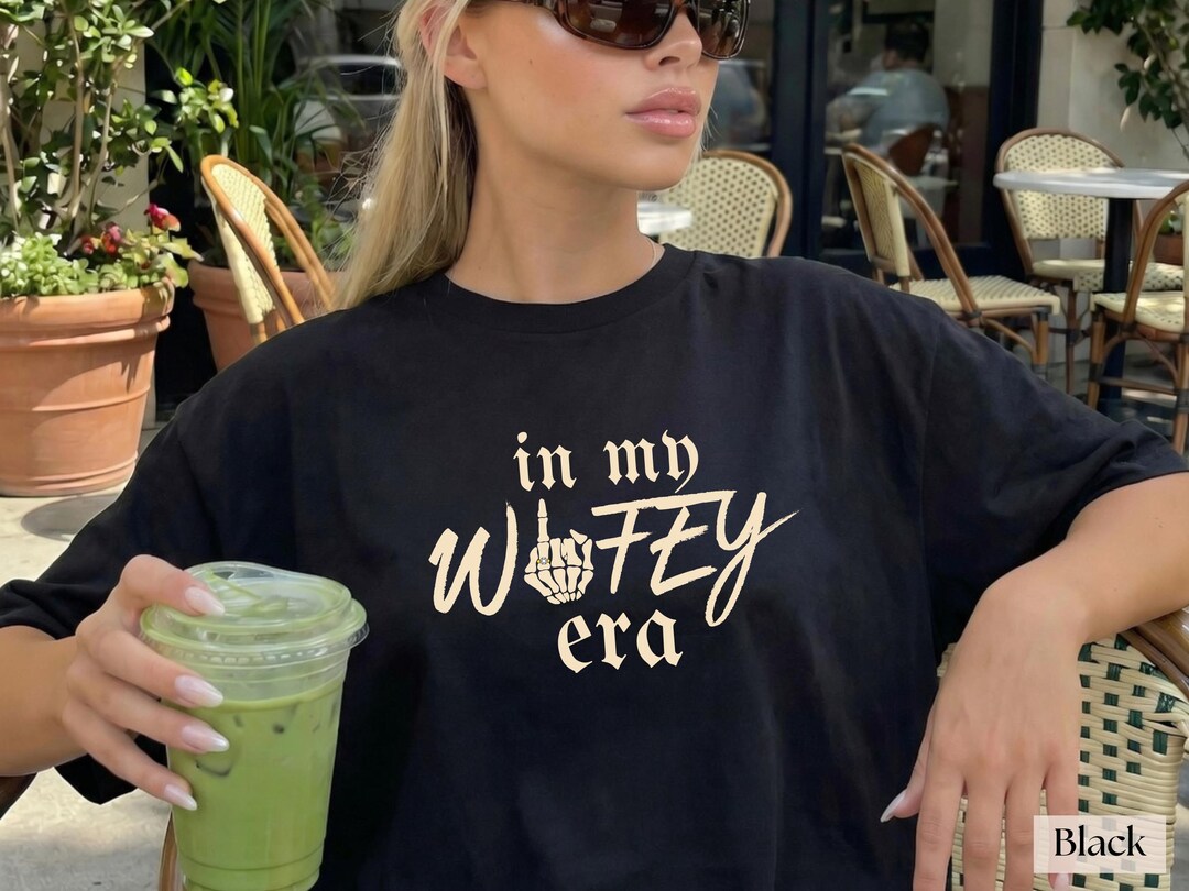 In My Wifey Era T-shirt Custom Skeleton Hand Til Death Married Gothic ...