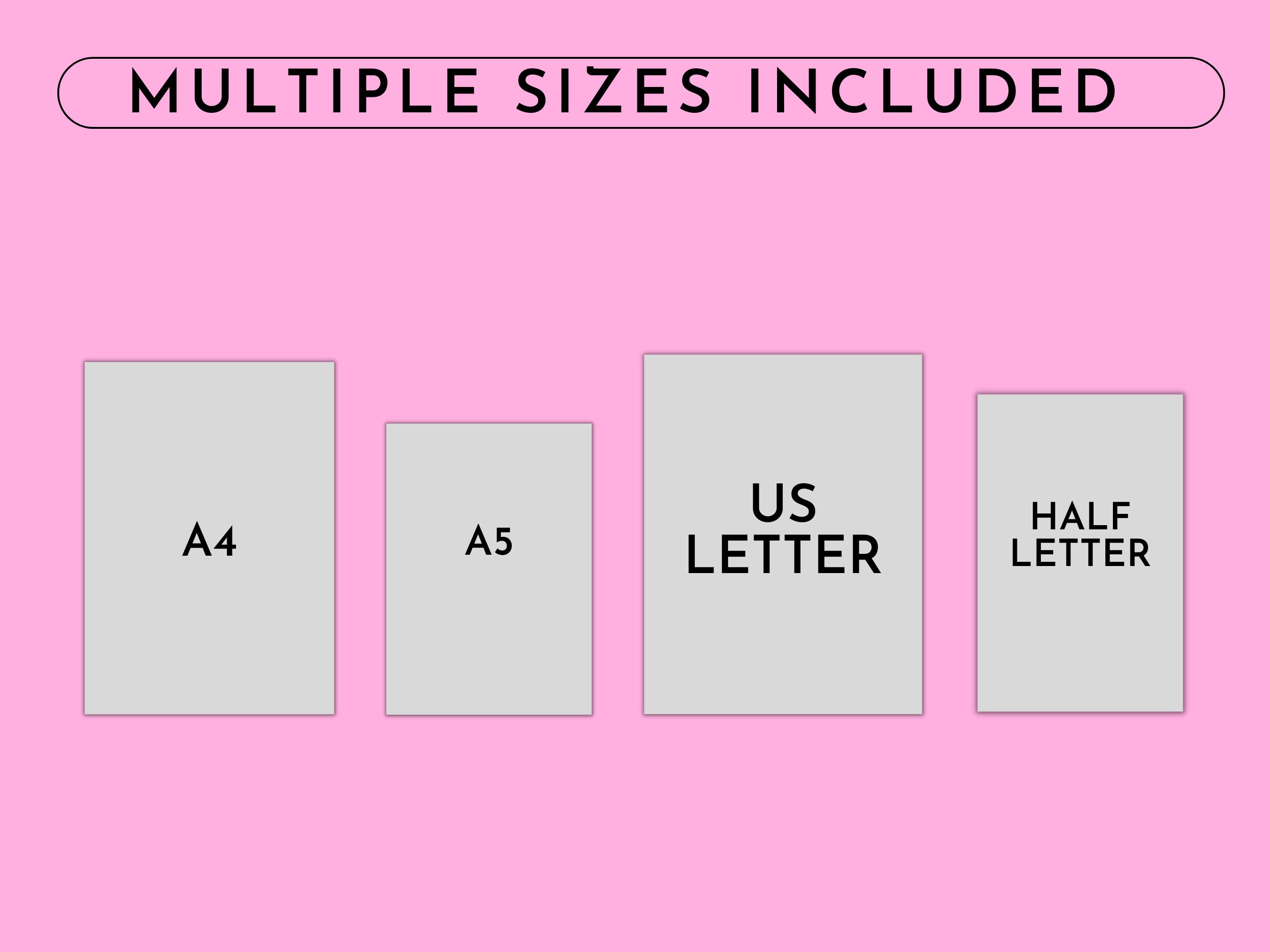 Bill Tracker Printable Bill Tracker PDF Monthly Budget Etsy