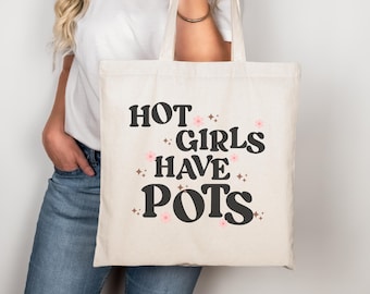Bolsa de tela con diseño de síndrome de POTS, regalo personalizado, síndrome de taquicardia ortostática postural, disautonomía, concienciación, Spoonie, divertido, enfermedad crónica, riesgo de caídas