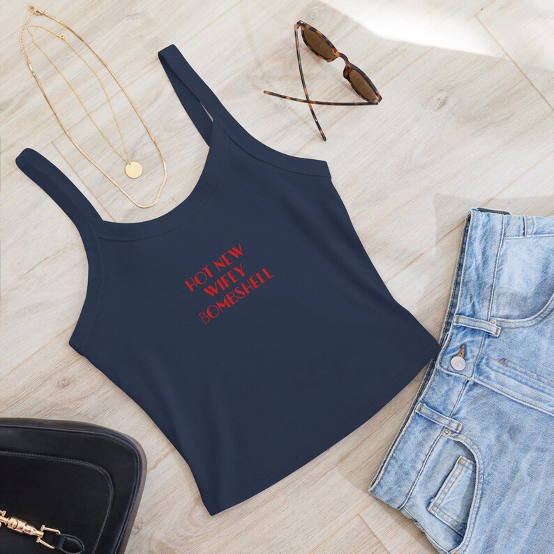 Wifey Bombshell Embroidered Tank Top, Bachelorette Gift, Bachelorette Party, Bride Tank Top, Funny Bride Shirt, Funny Bridal Gift