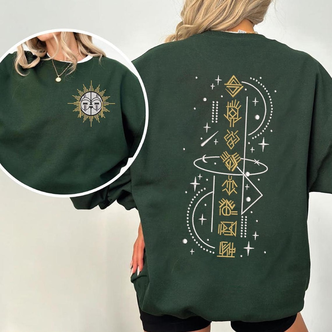 Embroidery Esquie Clair Obscur Expedition 33 Sweatshirt