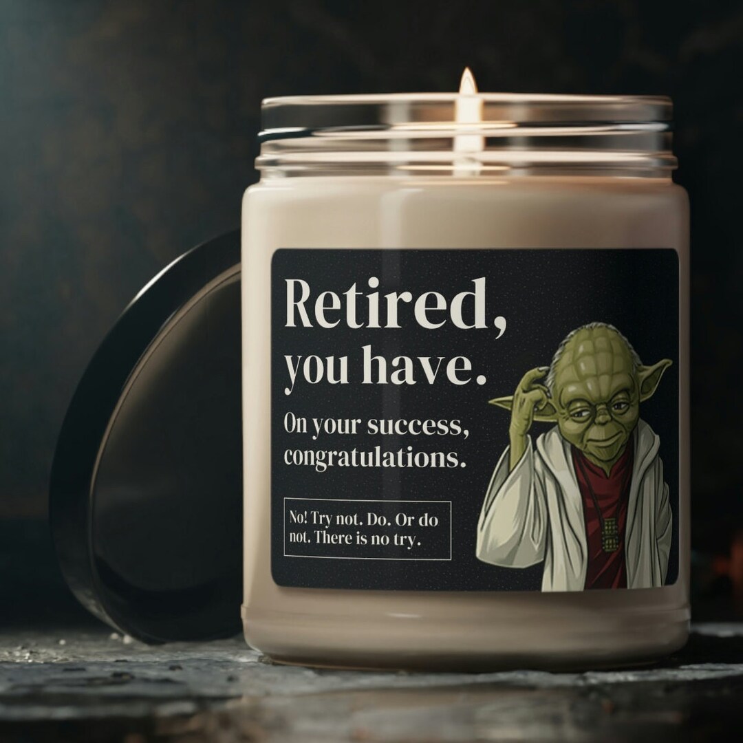 Funny Retirement Gifts for Him Gift for Dad Retirement Gift Baby Yoda