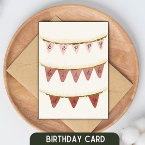 Geburtstagskarte zum Ausdrucken, alles Gute zum Geburtstag Grußkarte, Geburtstagskarte für Freund, alles Gute zum Geburtstag Karte download, Geburtstagskarte für Sie