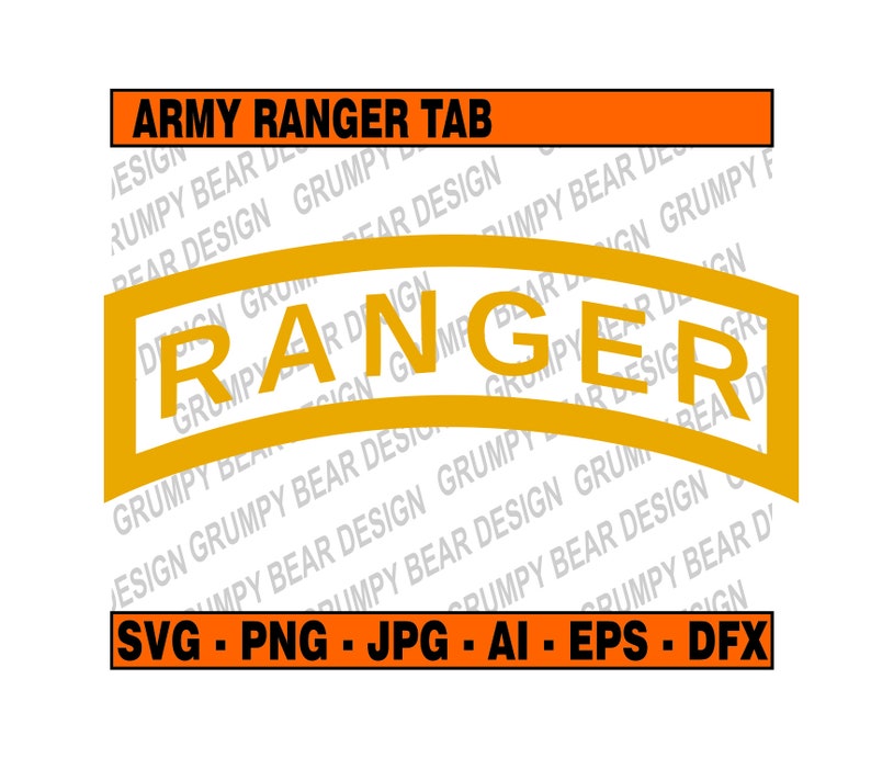 US Army Rangers Tab US Army Special Forces JSOC Army - Etsy