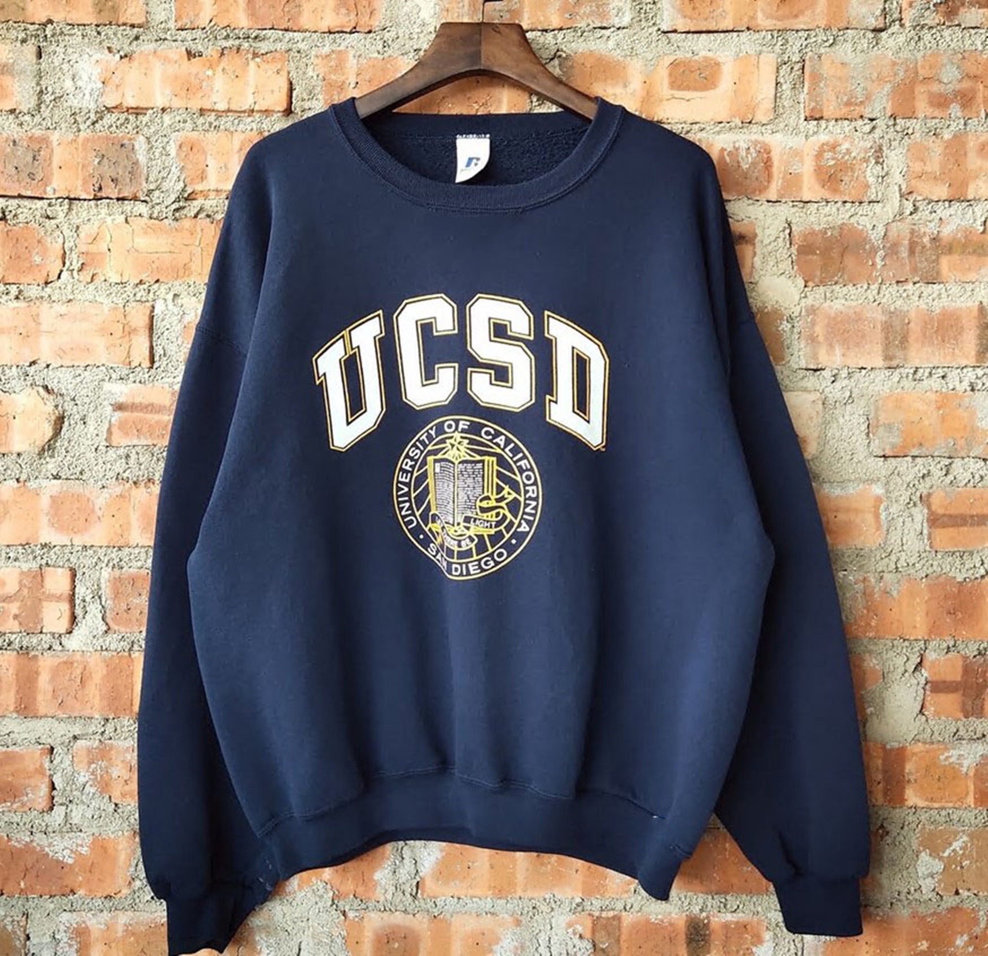 Vintage s UC San Diego Sweatshirt UC San Diego Shirt UC   Etsy