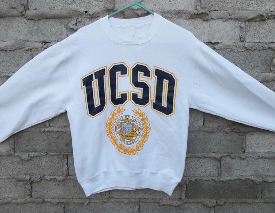 Vintage 90s UCSD University of California San Diego Sweatshirt, UC San