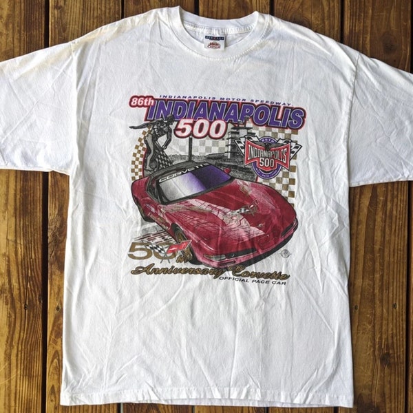 vintage Indianapolis Motor Speedway 500 Indy Racing T-Shirt, Indy 500 Shirt, Indy 500 Racing Shirt, Indianapolis 500 Fan, Indianapolis 500 Tee