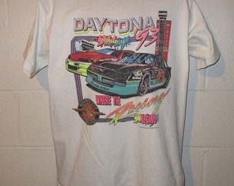Vintage 1993 Nascar Daytona 500 Winston Cup T-shirt, Daytona Racing Shirt, NASCAR Racing Shirt, Daytona Nascar Shirt, 90s Daytona Fan Shirt