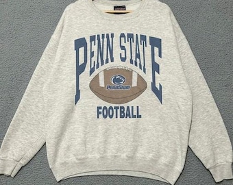Vintage 90s Penn State University Football Crewneck Sweatshirt, Penn State Shirt, Penn State  Sweater, Retro Penn State Crewneck/Hoodie