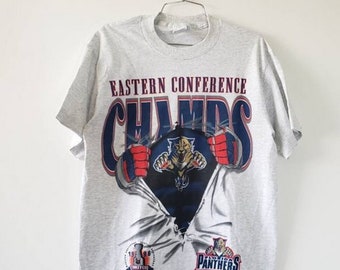 Florida Panthers Tee Vintage 90s NHL Eastern Conference