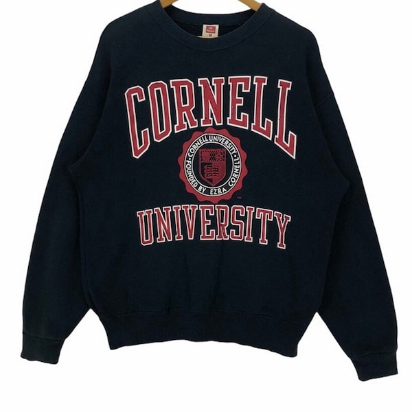 Vintage 90s Cornell University Ivy League Sweatshirt, Cornell University Shirt, Cornell University Fan Sweater, Cornell Ivy League Shirt