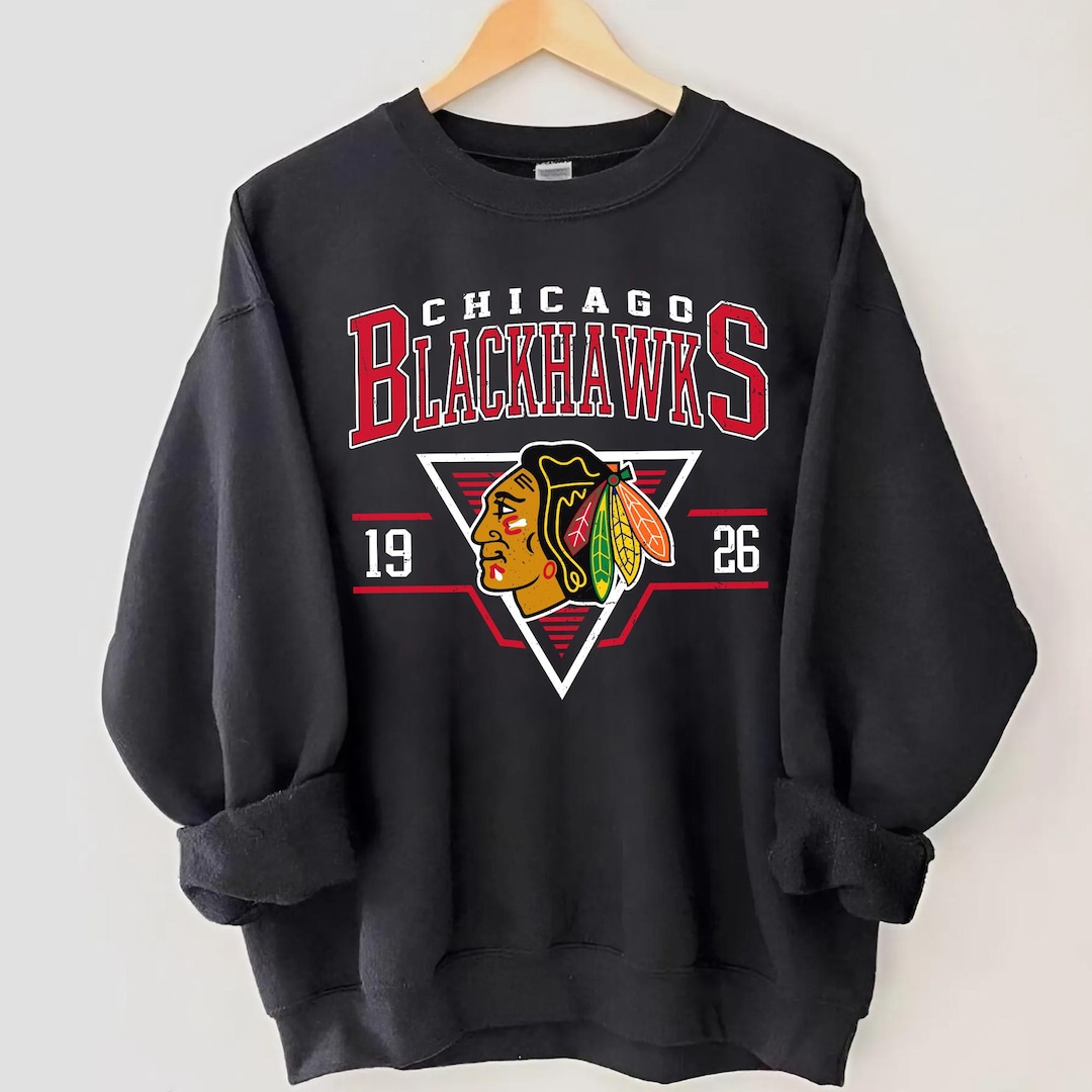 Sweat Vintage Chicago Blackhawks – Nutmeg – Taille L – Occasion