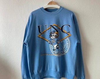 Vintage University of North Carolina Tar Hee Sweatshirt , North Carolina Shirt, Carolina Tar Heels Sweater, North Carolina Fan Tee/Hoodie