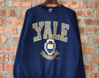 Vintage 90s Yale University in New Heaven Sweatshirt, Yale University Shirt, Yale University Hoodie, Yale University Fan Shirt, Gift For Her