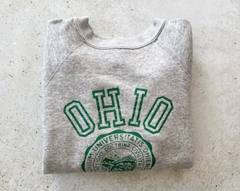 Vintage 90s Ohio University Bobcats Sweatshirt, Ohio University Shirt, Ohio Bobcats Shirt, Ohio University Fan,Ohio Bobcats Crewneck Sweater