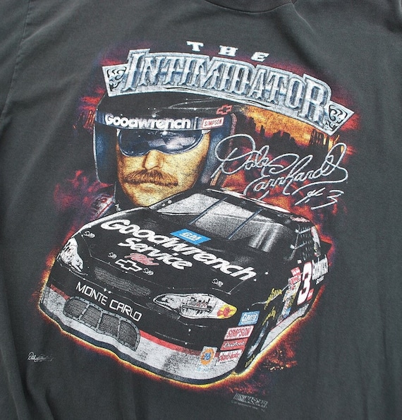 Vintage 90s Intimidator Dale Earnhardt Nascar Racing T-shirt