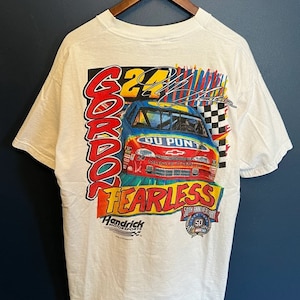 Vintage 90s Jeff Gordon NASCAR Racing T-shirt, Jeff Gordon Shirt ...