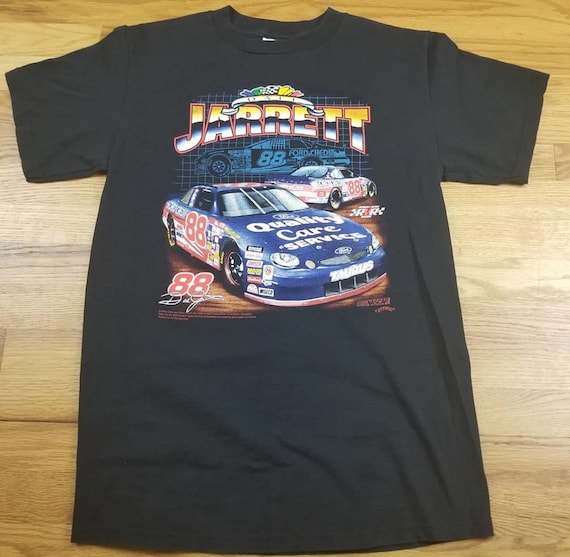 Vintage 90s Dale Jarrett 88 Nascar Racing T-shirt, NASCAR