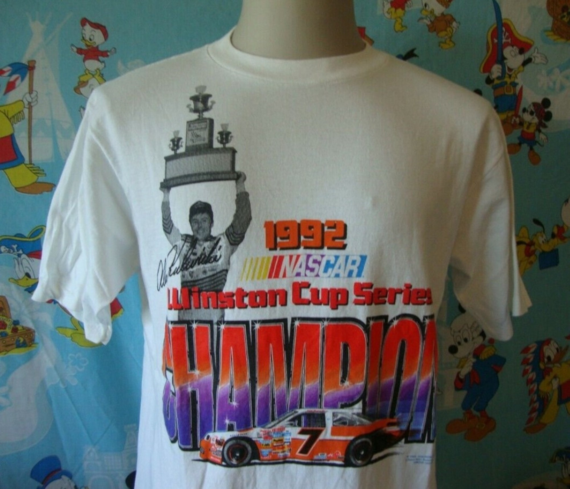 Vintage Alan Kulwicki Hooters Nascar Racing 1992 T-shirt Alan - Etsy