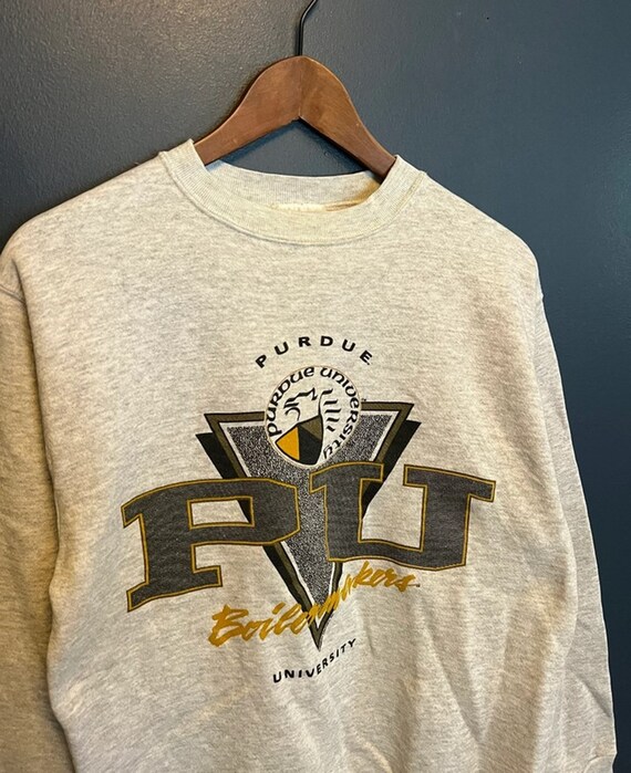 Vintage 90s Purdue University Boilermakers Sweatshirt Purdue University Shirt Purdue Boilermakers Shirt Purdue University Fan Sweater Etsy Canada