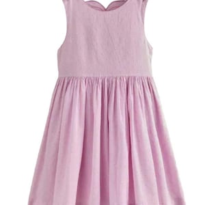 Mini Boden Girls&#39; Applique Back Dress in Pink Floral