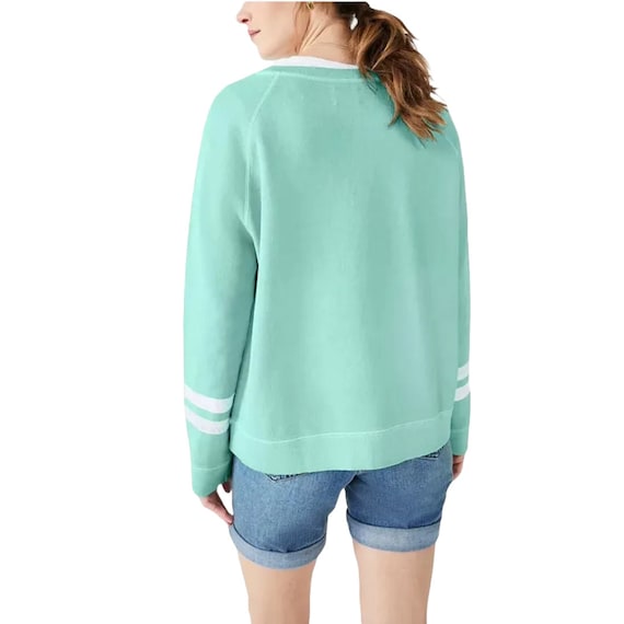 HUSH Womens Cosima Relaxed Sweatshirt in Mint Green IMPERFECT Etsy UK