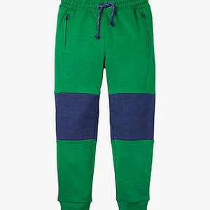 Mini Boden Boy's Full Length Warrior Knee Joggers in Highland Green