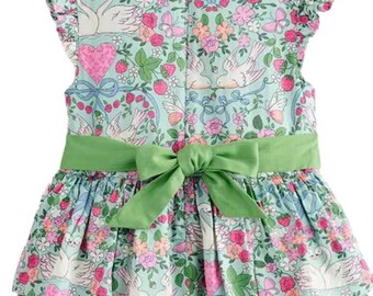 open lace back dress Tulle Bow Party Dress-Vibrant Pink