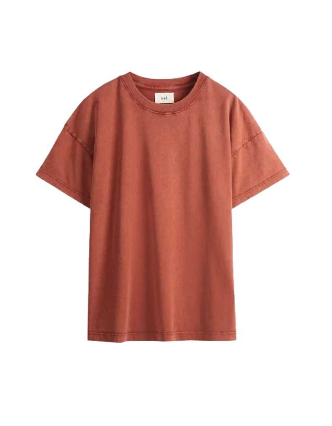 Srella Boxy T Shirt Tops T Shirts Burnt Russet