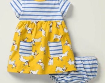 Boden Hotchpotch Jersey Dress Hotchpotch Baby Dress MINI BODEN