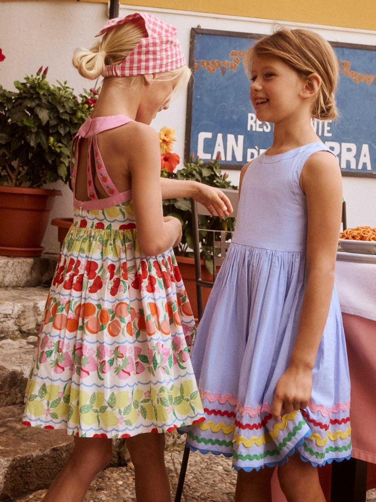 Robe De Soleil Olsenboye Imprimé Multicolore – Taille S Junior (neuf Sans étiquette)