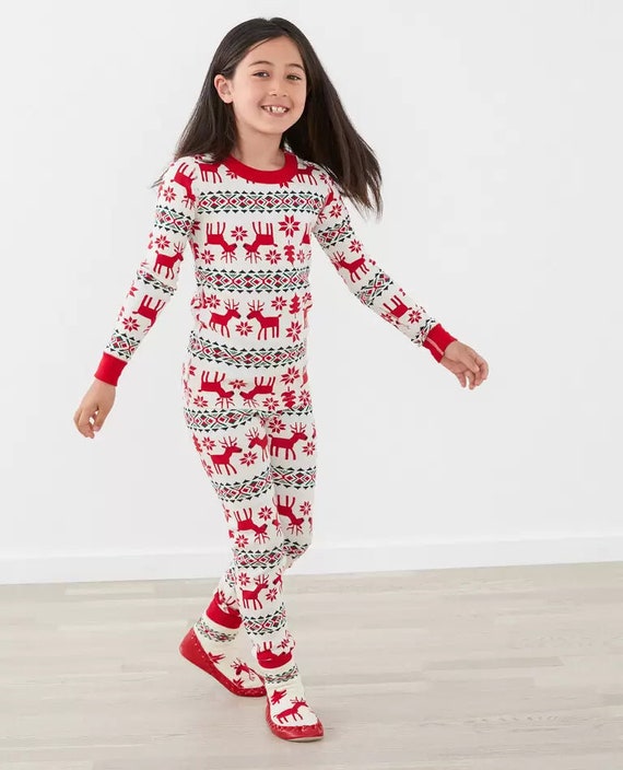 Hanna andersson reindeer pajamas hotsell
