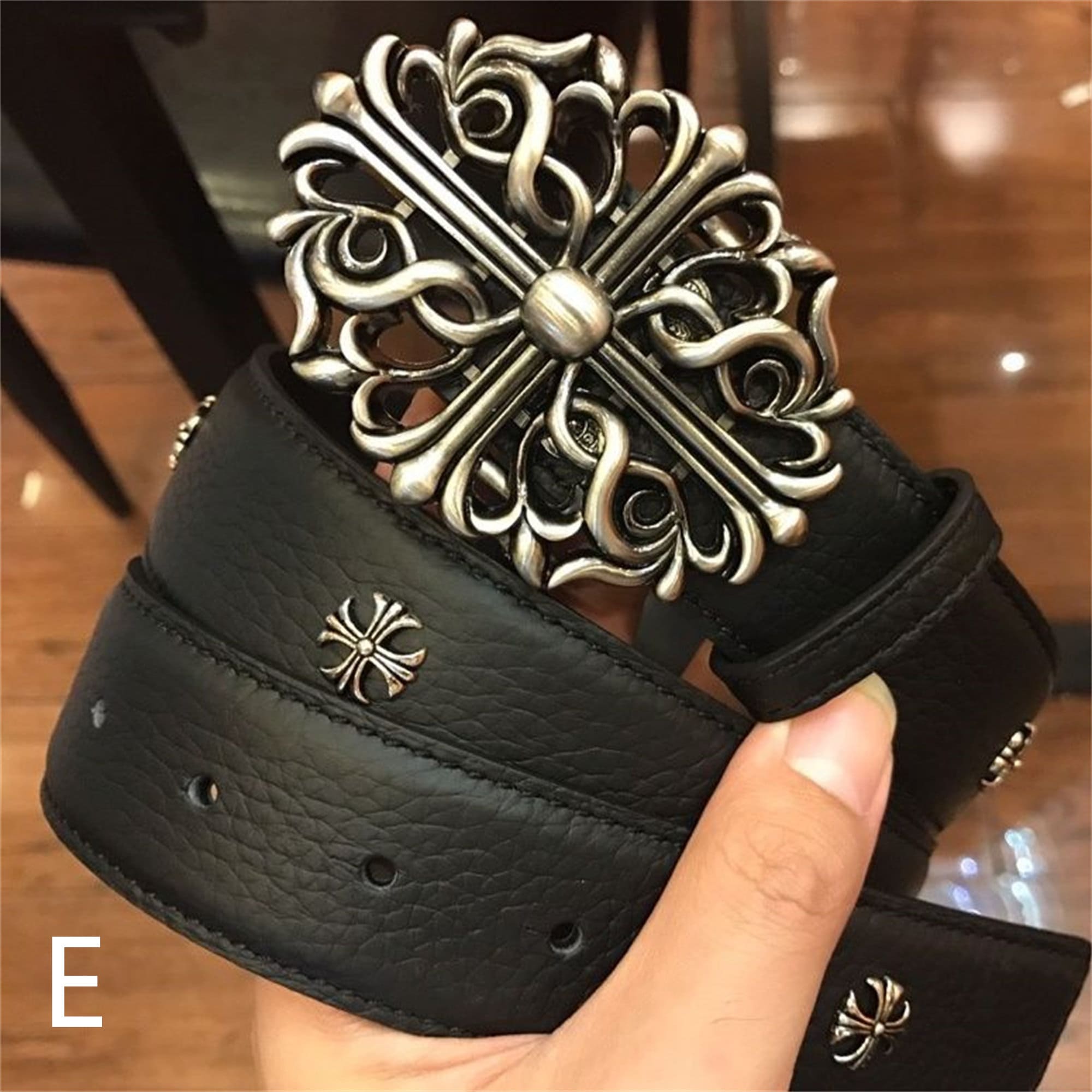 chrome hearts belt