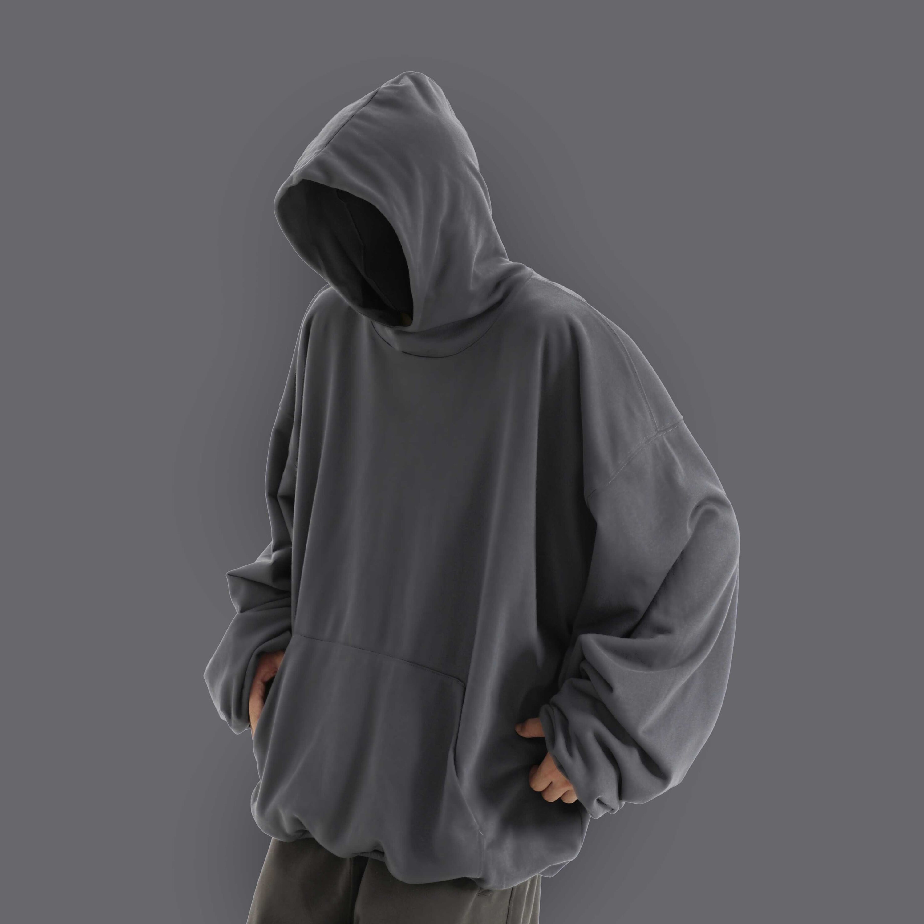 Yeezy Gap Inspired Blank Hoodie Double Layered Oversized - Etsy New Zealand