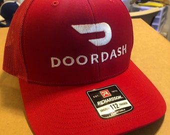 DOORDASH Cap Richardson 112 Trucker Cap
