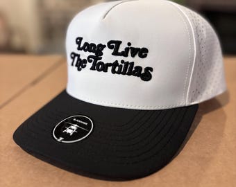 Texas Tech Long Live The Tortilla 3d PUFF Embroidered Hat TTU Premium Hat