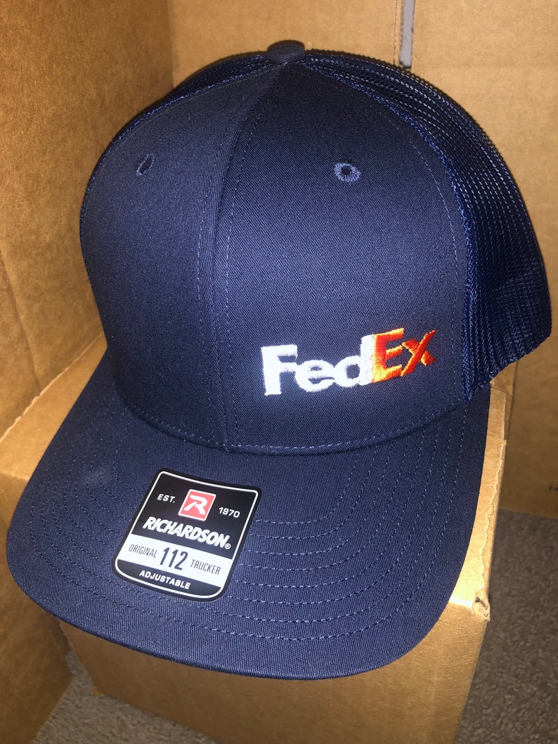 FedEx Cap Richardson 112 Embroidered Navy